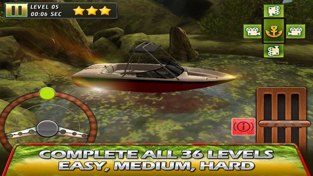 Swamp Boat 3D River Sports Fast Parking Race Game(圖5)-速報App