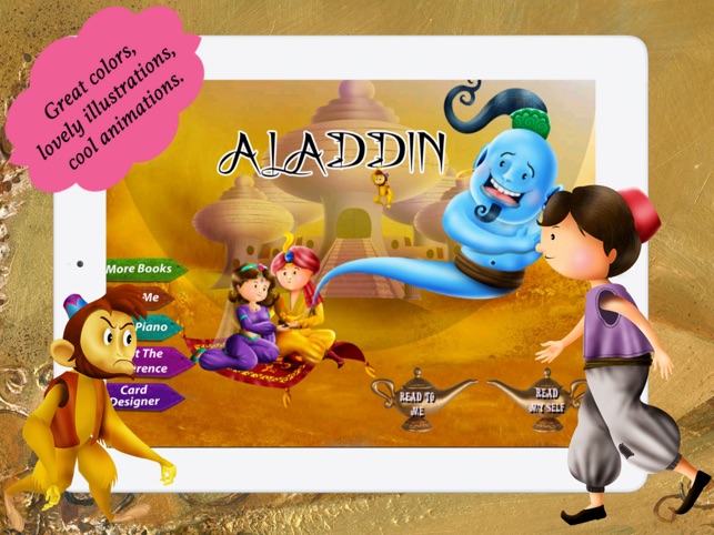 Aladdin and the Magical Lamp for childre