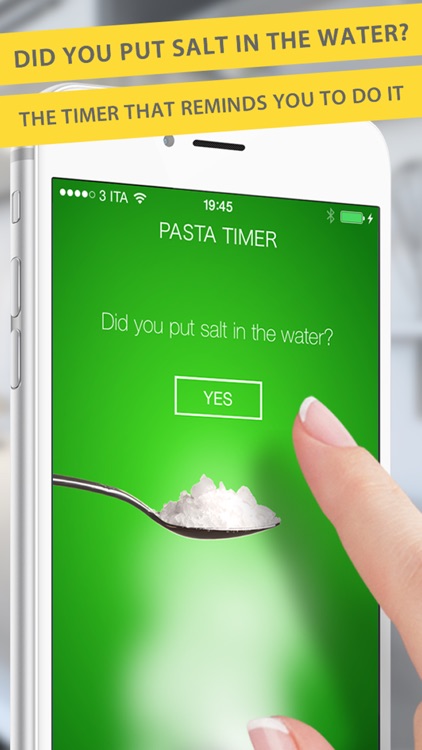 Pasta Timer - cooking timer with voice over countdown alarm by