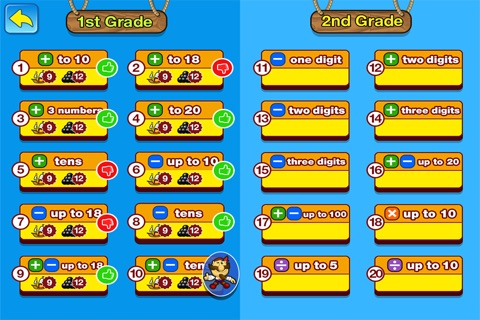 Math & Smart Pirates. SeaFight. 1st Grade. screenshot 3