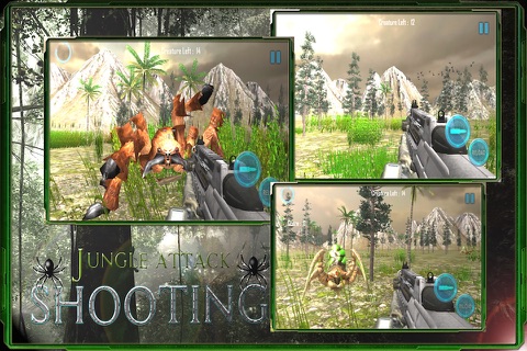 Jungle Attack Shooting : Monster Spiders War screenshot 2
