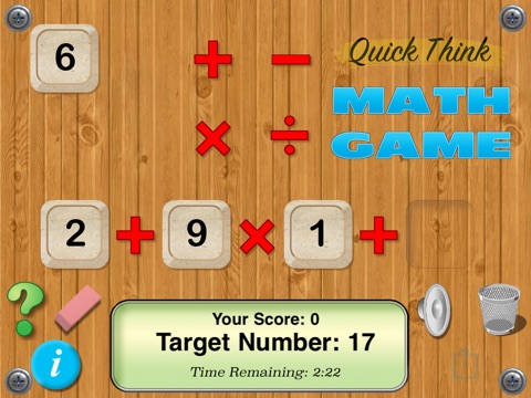 Quick Think Math Game screenshot 3