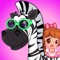 Today we would take care of a cute baby Zebra with Jane