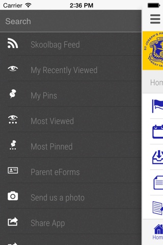 St Joseph's Tamworth - Skoolbag screenshot 2