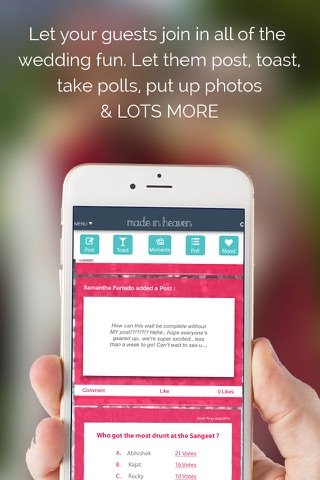 Made in Heaven - The Wedding App screenshot 4