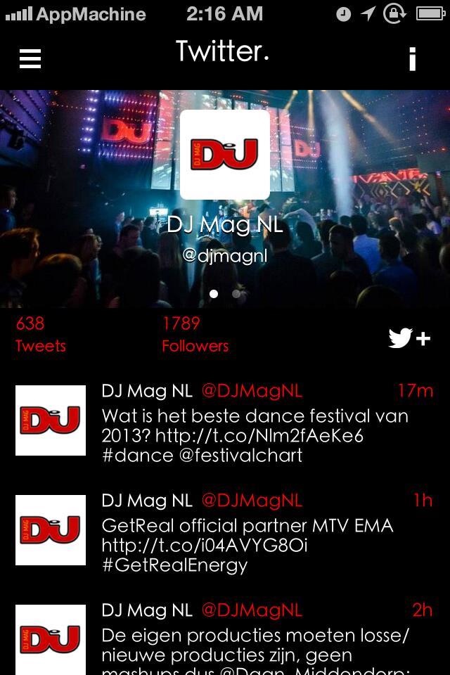 DJ Mag NL. screenshot 3