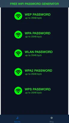 Screenshot 2 WIFI GRATIS Password Generator iphone