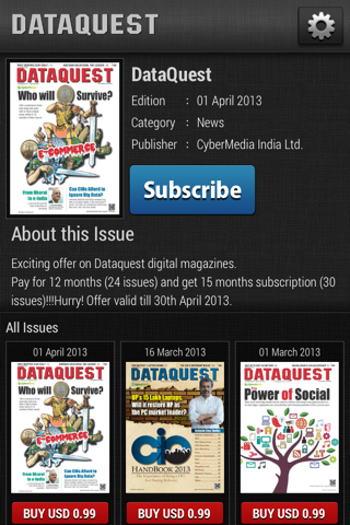 DataQuest Magazines screenshot 2