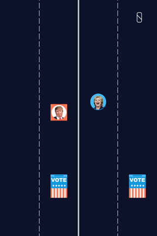 Trump vs. Hillary - Running man presidential challenge game screenshot 3