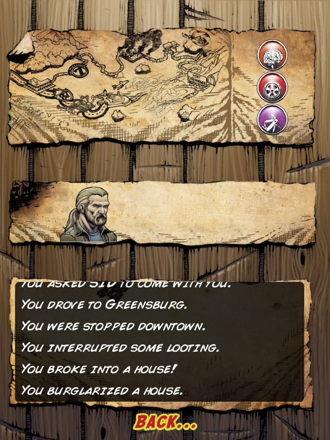 This Is Not a Test: A Survival RPG Comic Screenshot