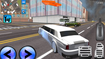 Limo Driving 3D Simulator screenshot 1