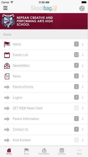 Nepean Creative and Performing Arts High School - Skoolbag(圖3)-速報App