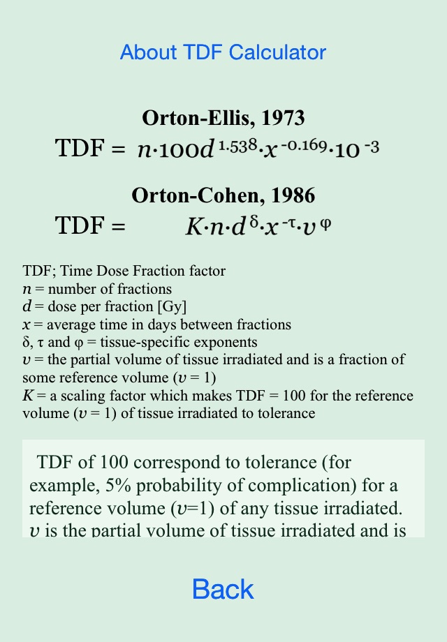 TDF Calculator screenshot 4