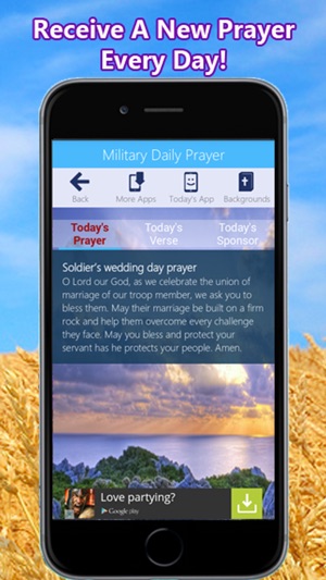 Military Prayer App