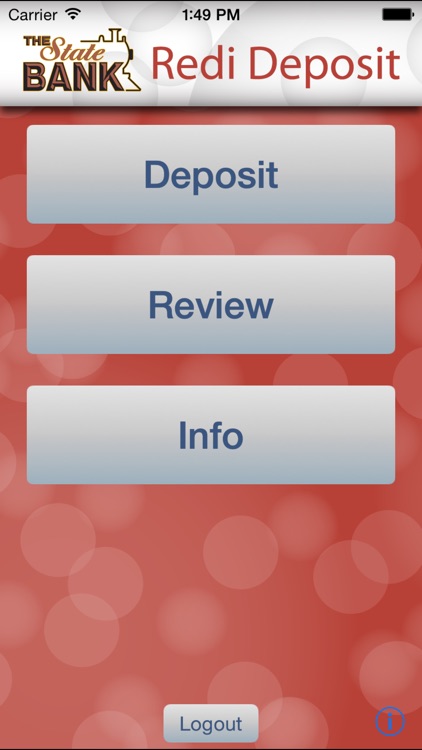 Redi Mobile Check Deposit