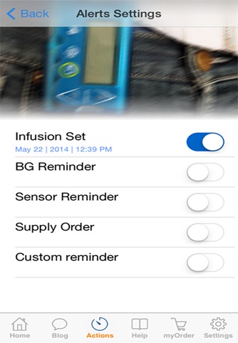 myMedtronic Connect screenshot 2