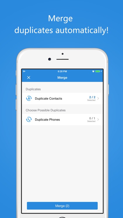 Contacts Cleaner Pro - Cleanup & Merge Duplicate Contacts & Easy Backup