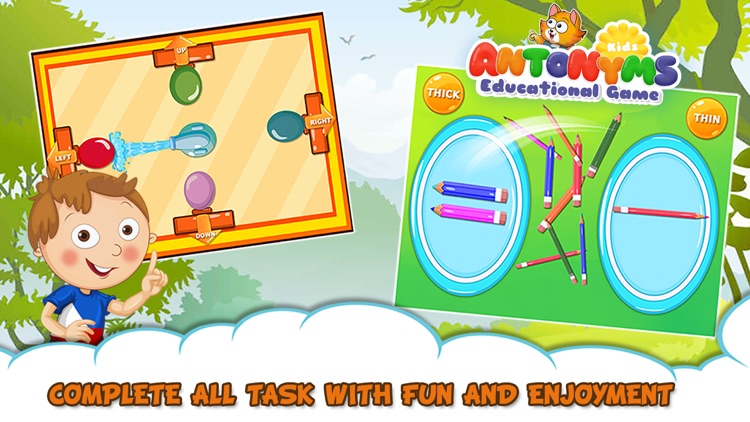 Kids Antonyms Educational Game
