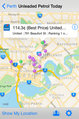 Fuel Map WA screenshot 3