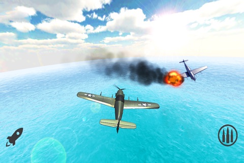Air Strike HD - Classic 3D Sky Combat Flight Simulator, Warplanes of World War II screenshot 3