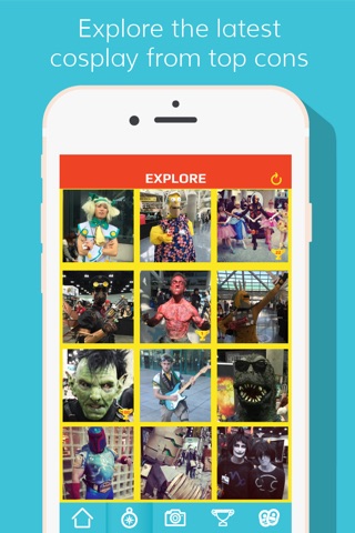 CosRank – Community for Cosplay, Anime, Marvel, DC, Steampunk and Comic Con Fans with Photo Ranking Network screenshot 3
