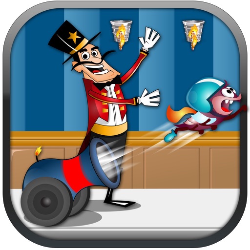 Circus Daredevil Cannon Blast iOS App