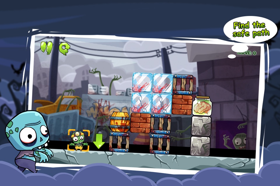Chibi Zombies : Where's my brain? screenshot 4