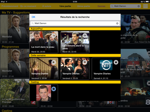 AlloTV for iPad screenshot 2