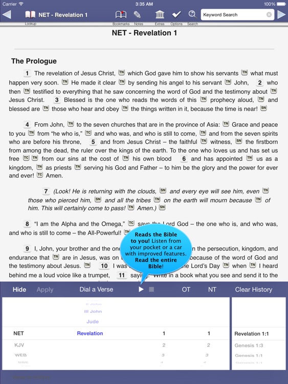 Touch Bible - Offline Bible with Study and Audio