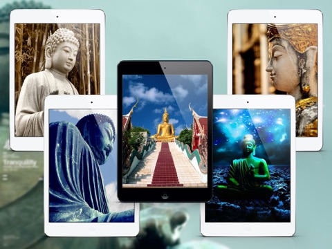 HD Wallpapers for Buddha - iPad Version screenshot 2