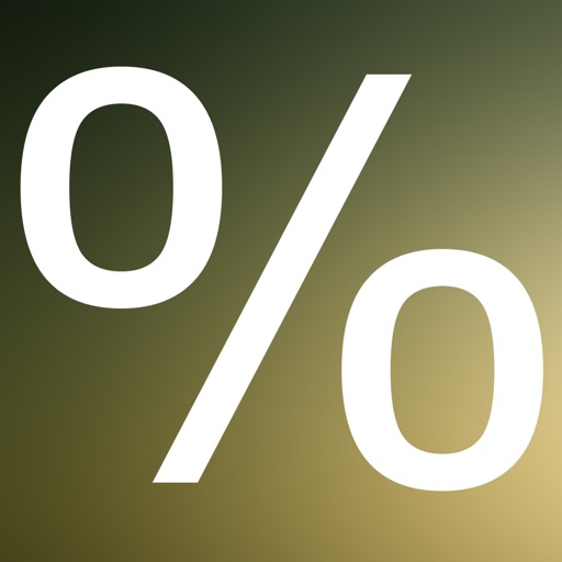 9-in-1 Percent Calculator iOS App
