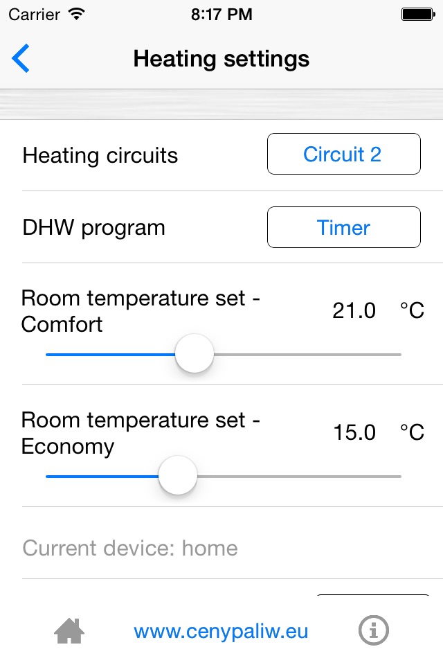 Boiler Control screenshot 3