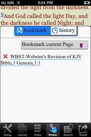 Bible WBST version (Webster's Revision of Bible) screenshot 3