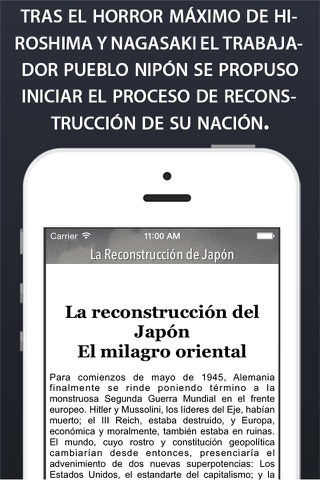 La Reconstrucción de Japón screenshot 2