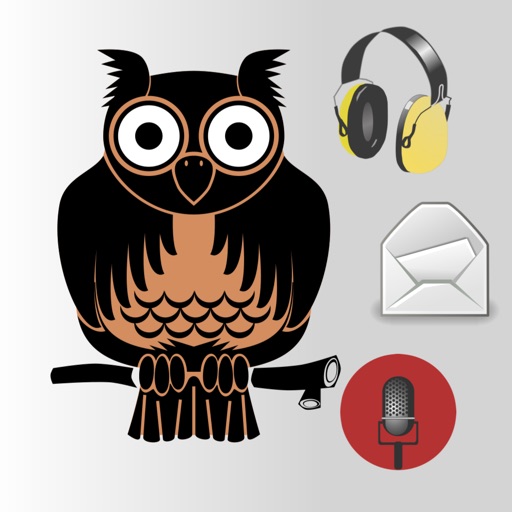 Night Owl: Send Voice Messages in Email or Text Icon