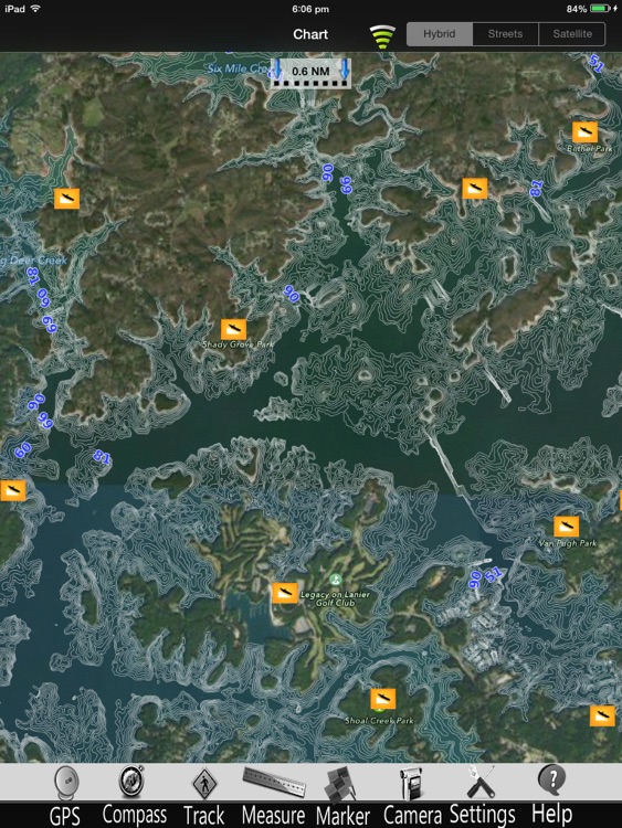 Lake Sidney Lanier Charts Pro