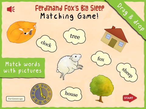 Ferdinand Fox's Word Match Game for preschool kids & early readers screenshot 2