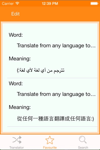 Your Translator screenshot 2