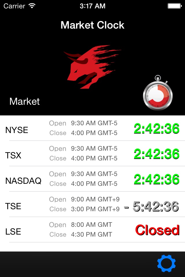 Market Clock screenshot 2