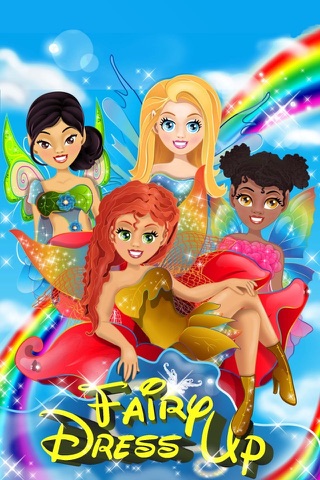 Fairy Dress Up Games with Fashion Princess for Girls HD screenshot 2