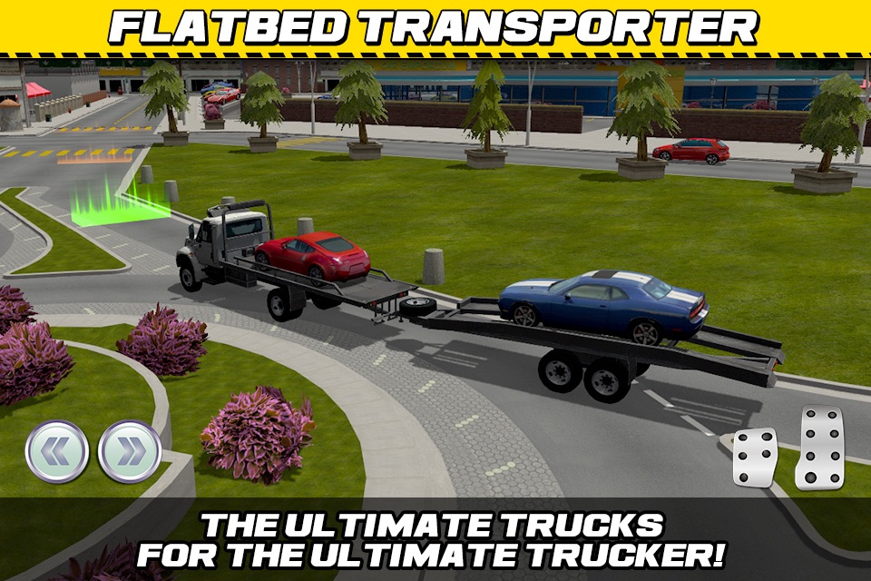 Car Transport Truck Parking Simulator - Real Show-Room Driving Test Sim Racing Games screenshot 4