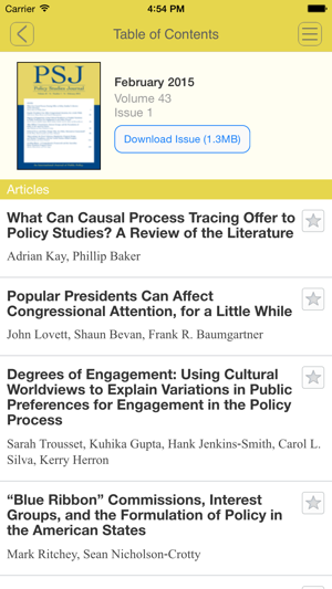 Policy Studies Journal(圖3)-速報App