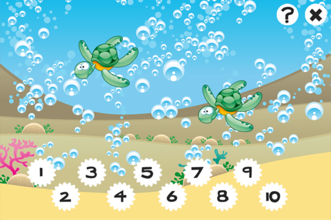 An Ocean Counting Game for Children to learn and play with Marine Animals screenshot 4