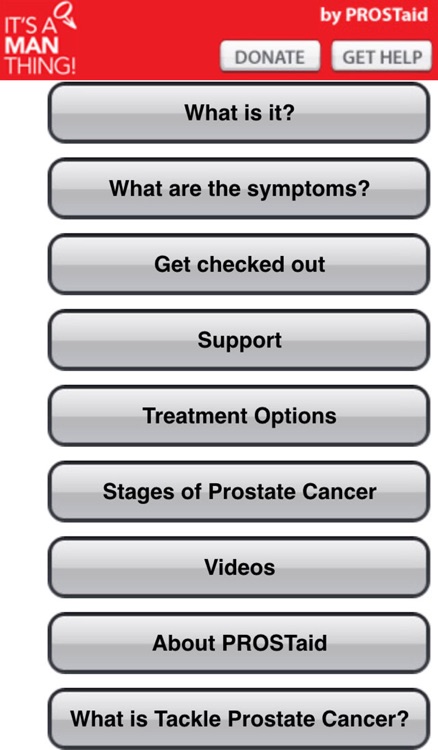 itsaMANTHING - Prostate Cancer