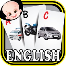 Activities of Kids Vehicles ABC Alphabets Flash Cards