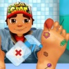 Boy Foot Surgery