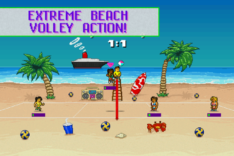 Extreme Beach Volley screenshot 2