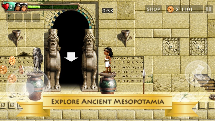 Babylonian Twins (HD Premium) Puzzle Platformer screenshot-4