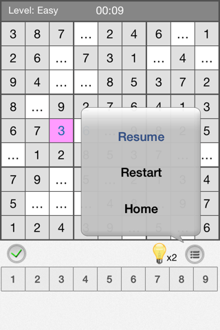 sudoku 9x9 screenshot 3