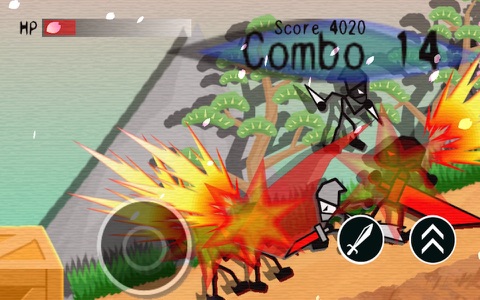 Stick Man Running - Hero Avenger Fight screenshot 4